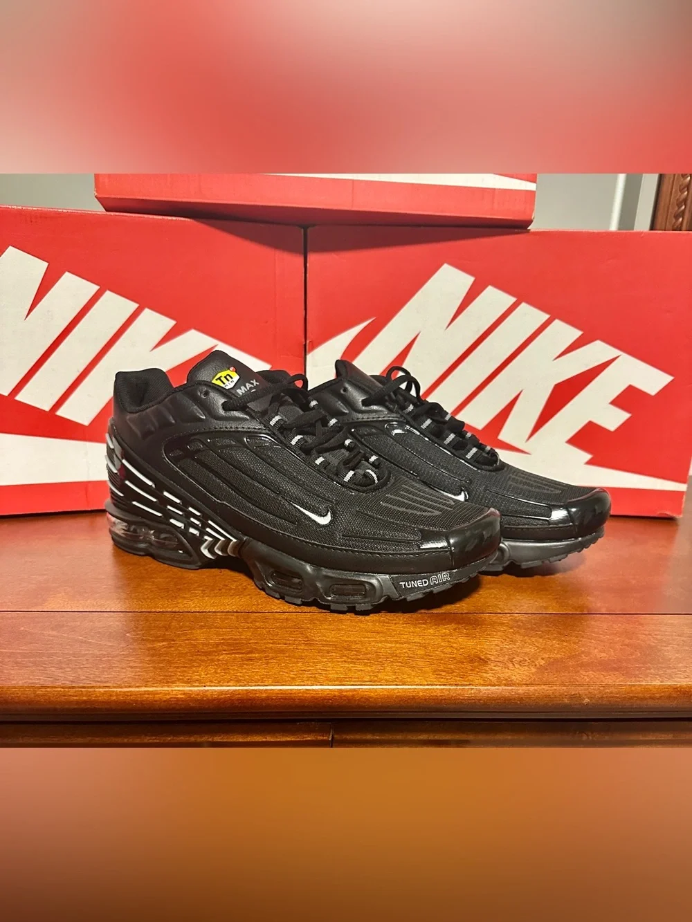 Nike Air Max Plus 3 GS 'Black'  2025)